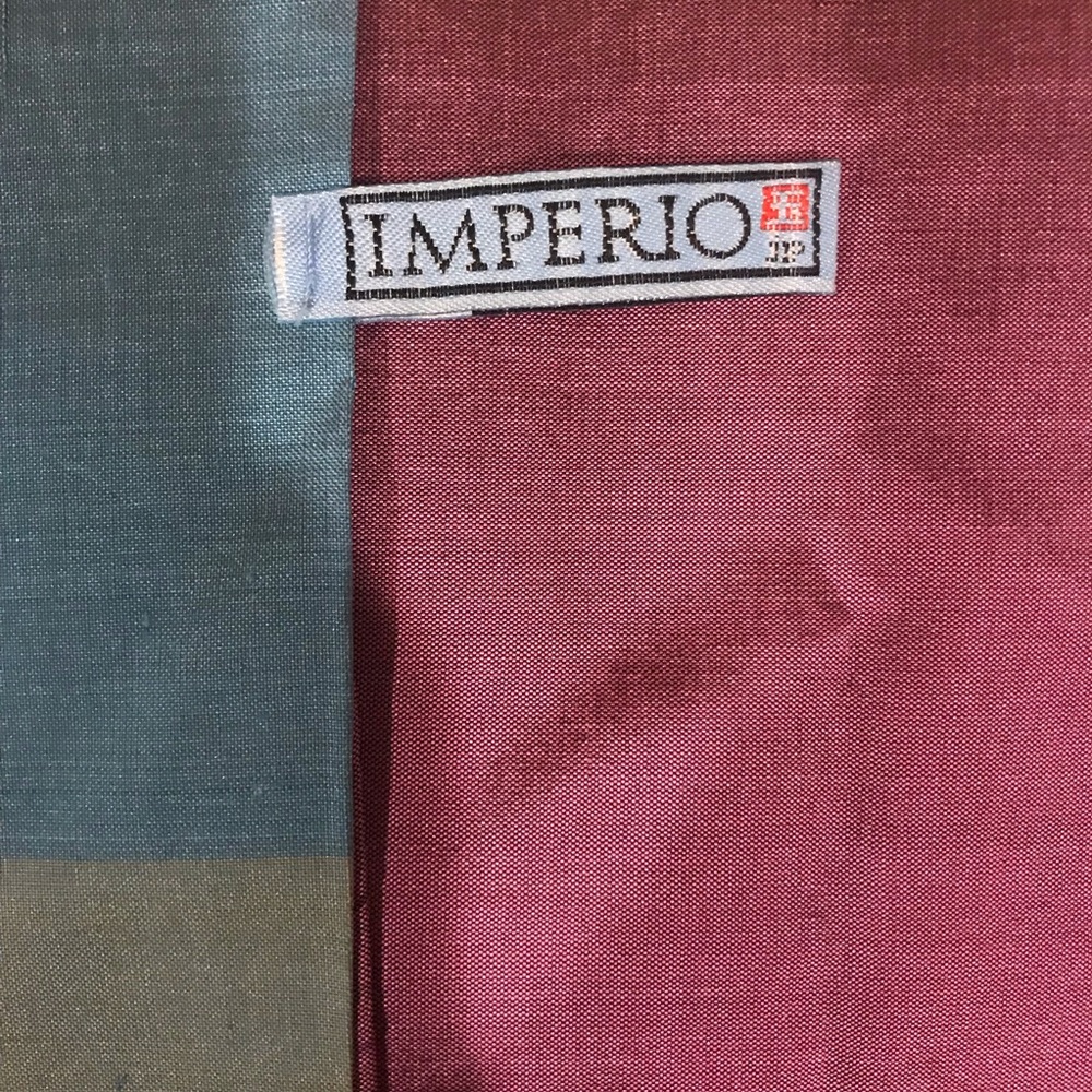 Imperio Multicolor 100% Silk Rectangular Scarf. N… - image 6